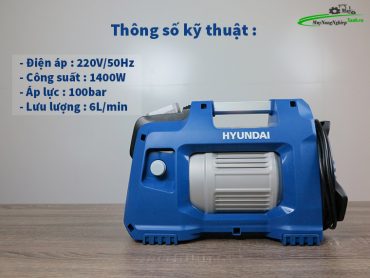 Thông số Máy xịt rửa Hyundai HD-813AL Chính Hãn