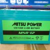 Pin Lithium Li-ion 12V-12AH Mitsu Power MSB-12 thay bình xịt điện