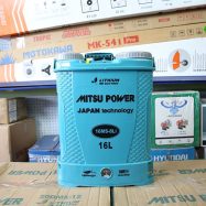 Bình xịt điện Pin Lithium 16 Lít MitsuPower 8AH12V